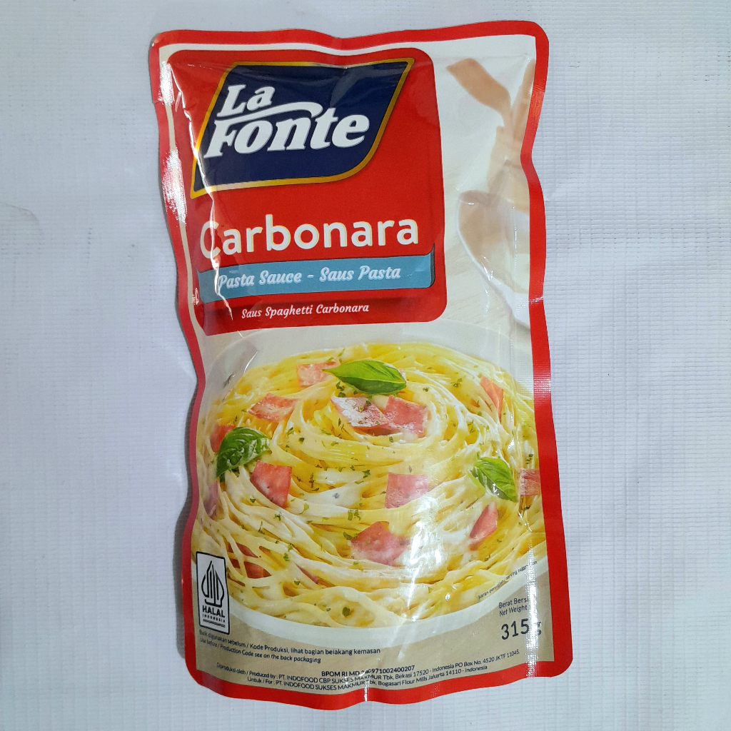 

LAFONTE saus carbonara 315gr
