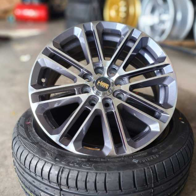 PAKET VELG PLUS BAN RING 15 UNTUK AGYA CALYA SIGRA BRIO VIOS AVANZA HSR ALKANI R15