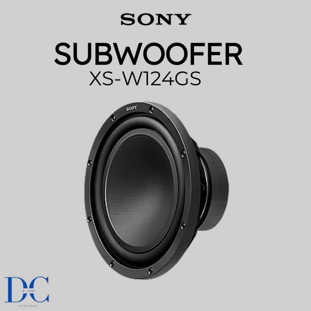 Subwoofer Mobil SONY XS-W124GS - 12 Inch - Subwoofer Single Voice Coil - SONY Subwoofer Mobil - Audi