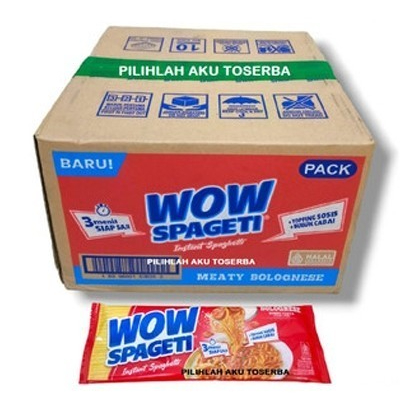 

Wow Spageti 1 dus bisa mix isi 40pcs