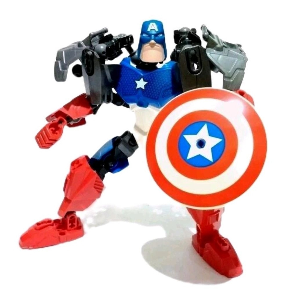 Lego 4529 Marvel Avengers CAPTAIN AMERICA super heroes building figure