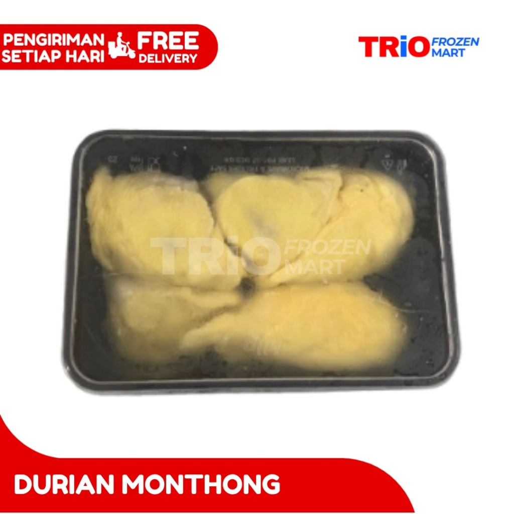 

DURIAN MONTHONG SULAWESI / Durian kupas frozen 500 gr