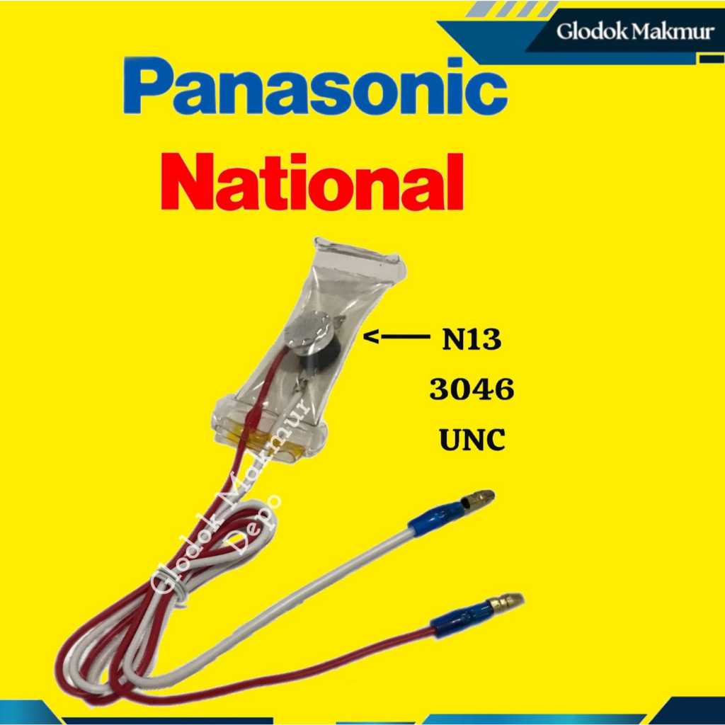 FUSE NATIONAL BIMETAL PANASONIC DEFROS KULKAS NATIONAL RDS-014