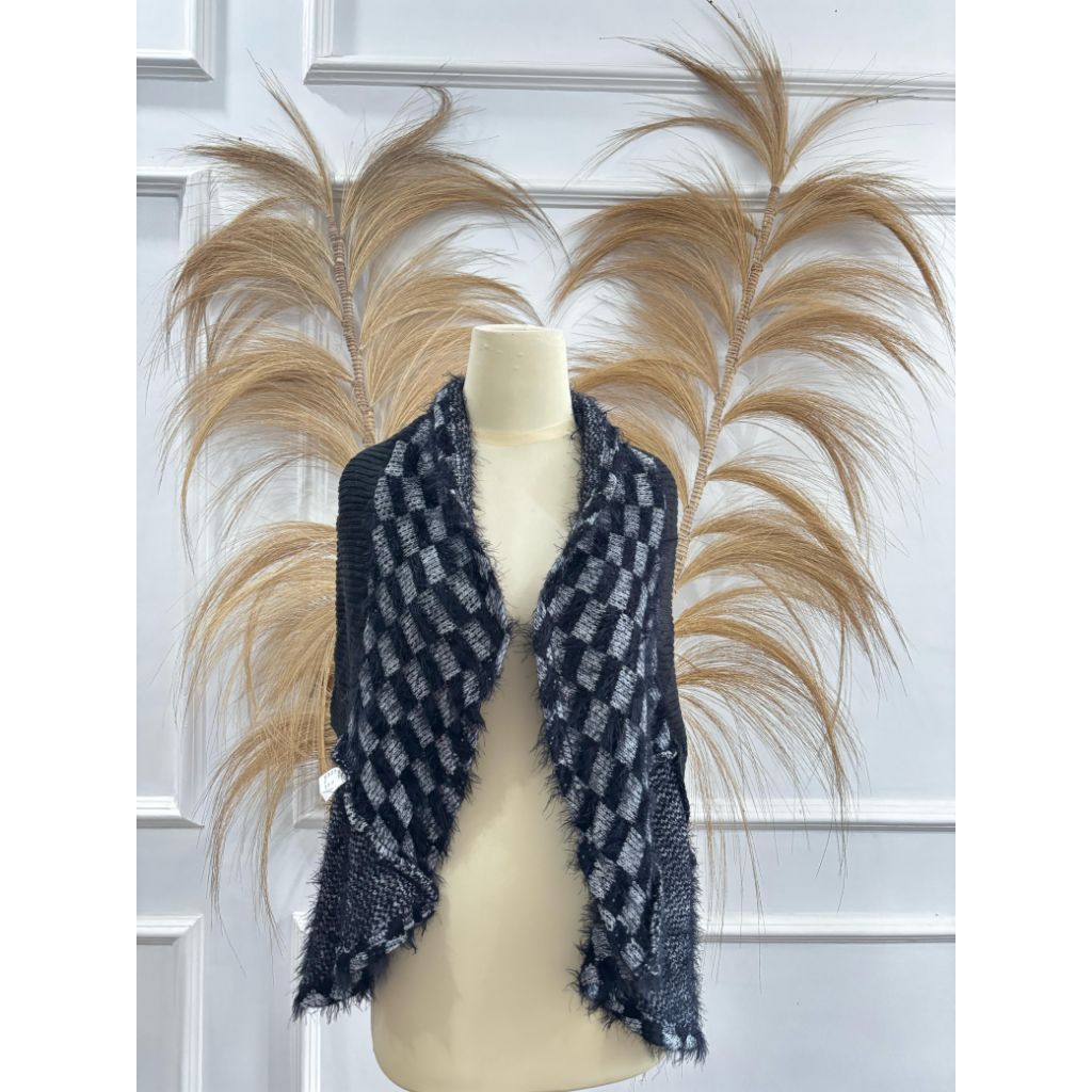 New Cardigan Fuzzy Bulu Halus
