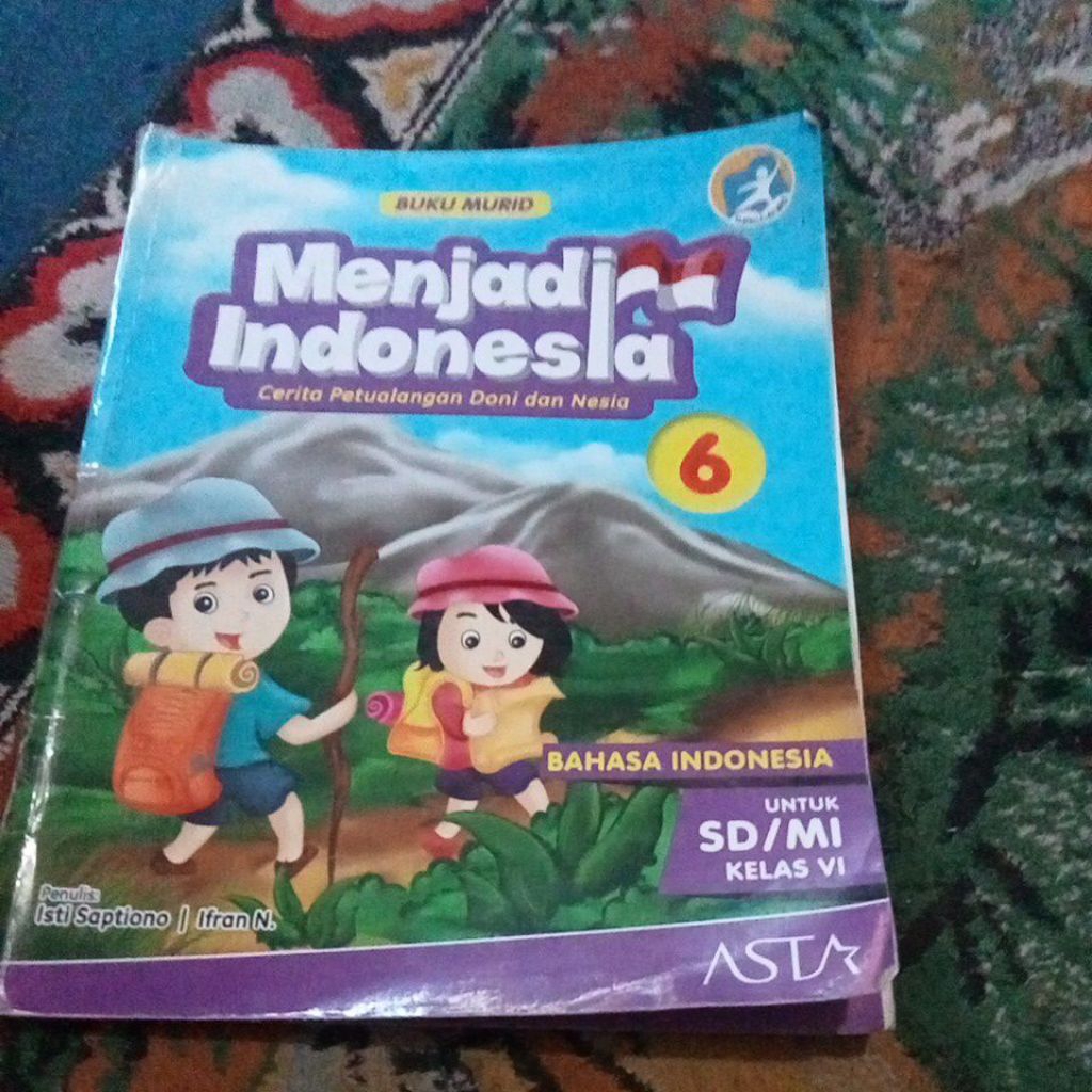 buku menjadi Indonesia untuk SD kelas 6