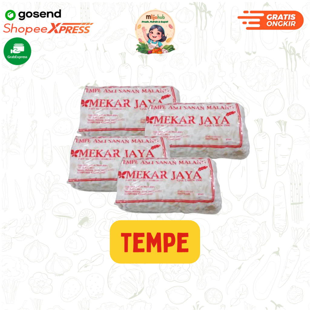 

Tempe - Pengiriman Instan - Fresh Mlijohub Malang