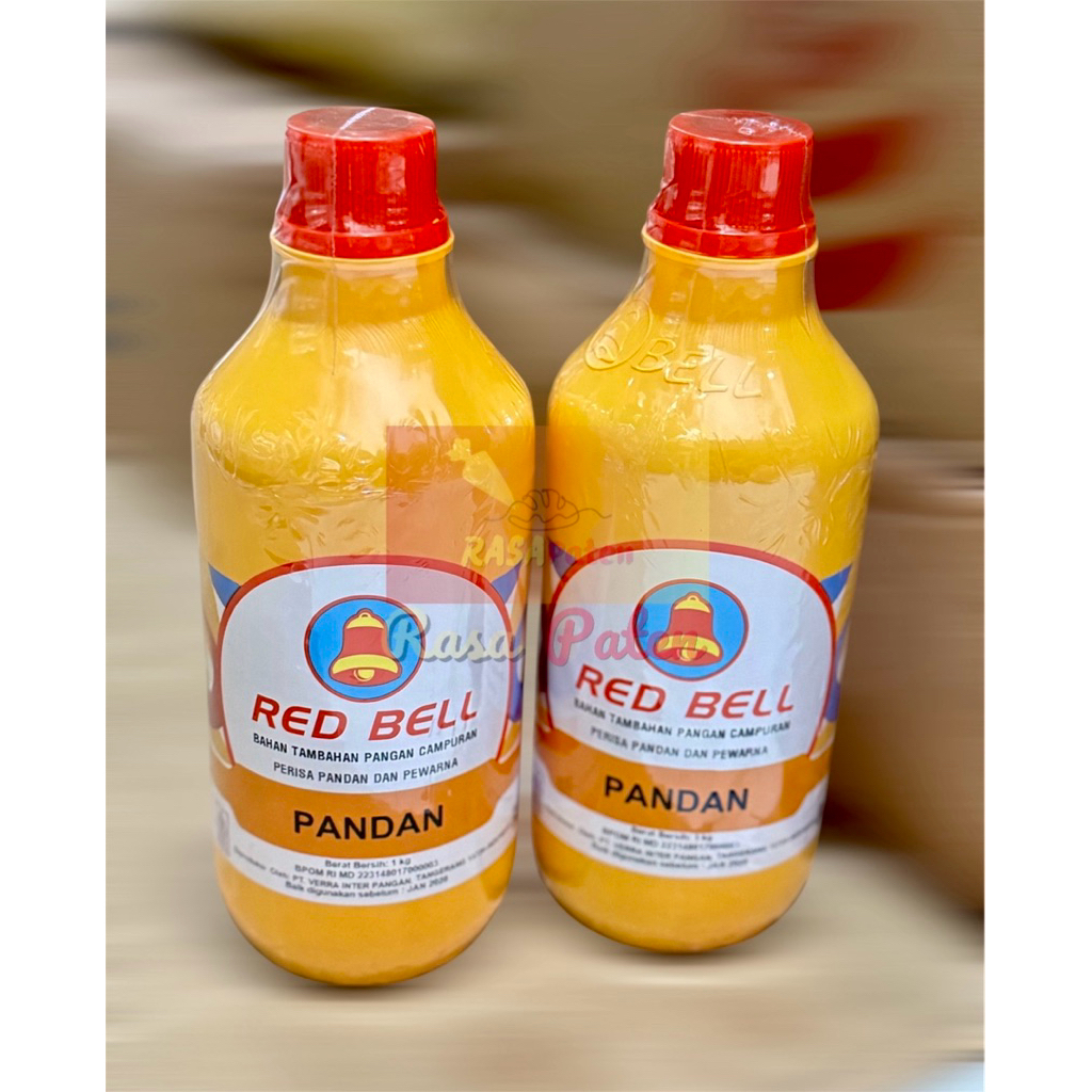

RED BELL PASTA 1 kg PANDAN Halal BPOM RI COD Botol Satuan