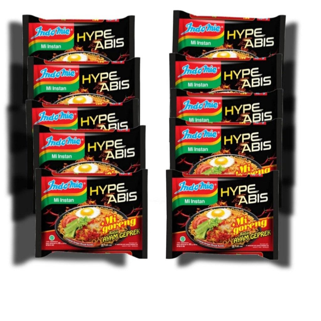 

INDOMIE GORENG AYAM GEPREK ISI 10 PCS