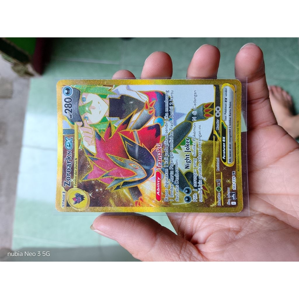 Zoroark ex UR sv9s - pokemon tcg indonesia