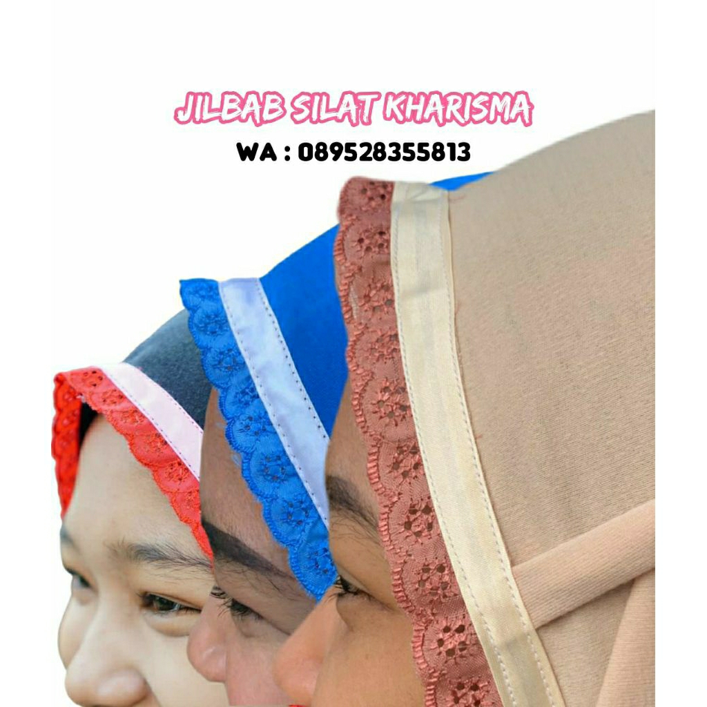 Jilbab silat / jilbab pencak silat /jilbab Tanding