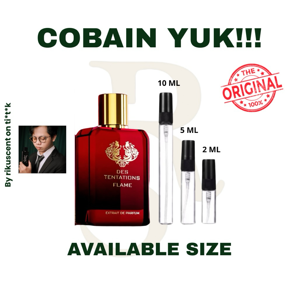 DECANT FW DES TENTATIONS FLAME EXTRAIT