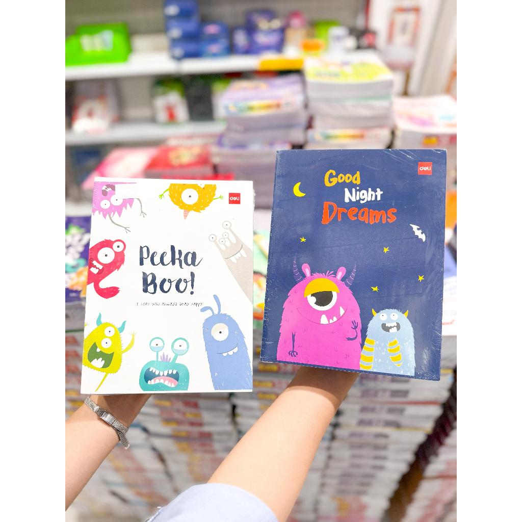 

[1 PACK] Buku Tulis DELI 38 Lembar Cute Friends 3 / CNA 538 CUTE FRIENDS 3