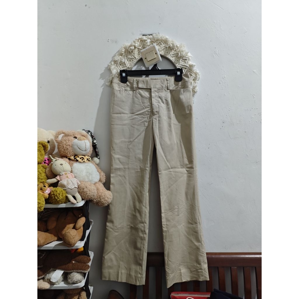 Loose pants cream INDIVI