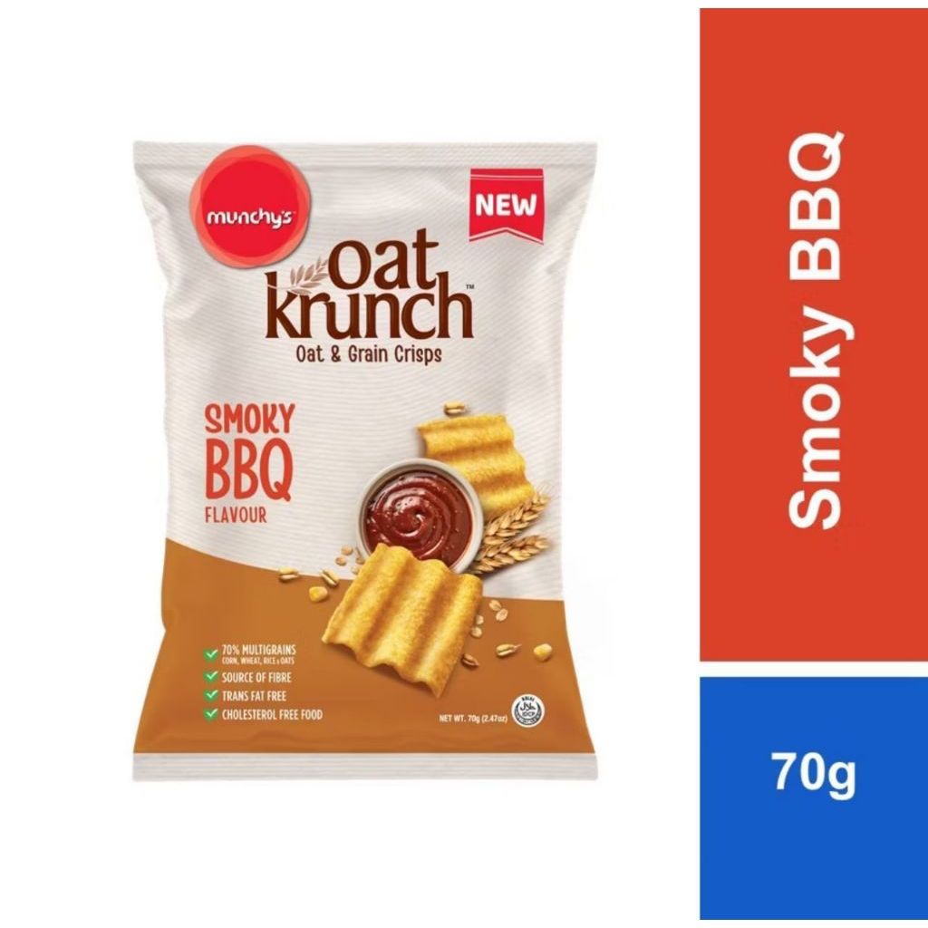 

MUNCHY'S OAT KRUNCH OAT & GRAIN CRISPS NANCHO BBQ
