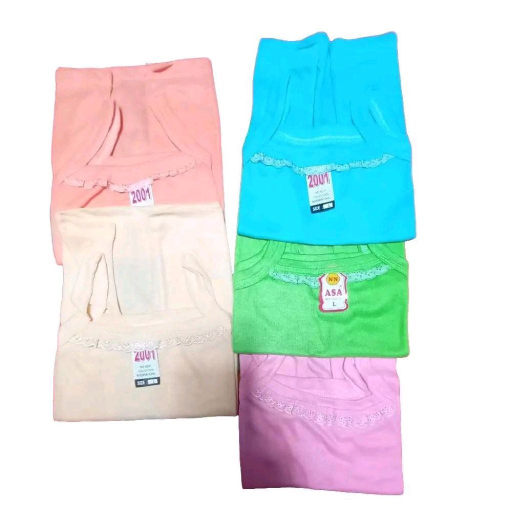 singlet / kaos dalam renda anak (remaja) perempuan