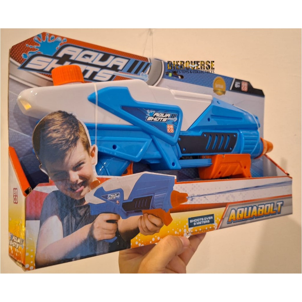 EMCO AQUASHOT WATER GUN AQUABOLT 3119 MAINAN PISTOL AIR ANAK-ANAK