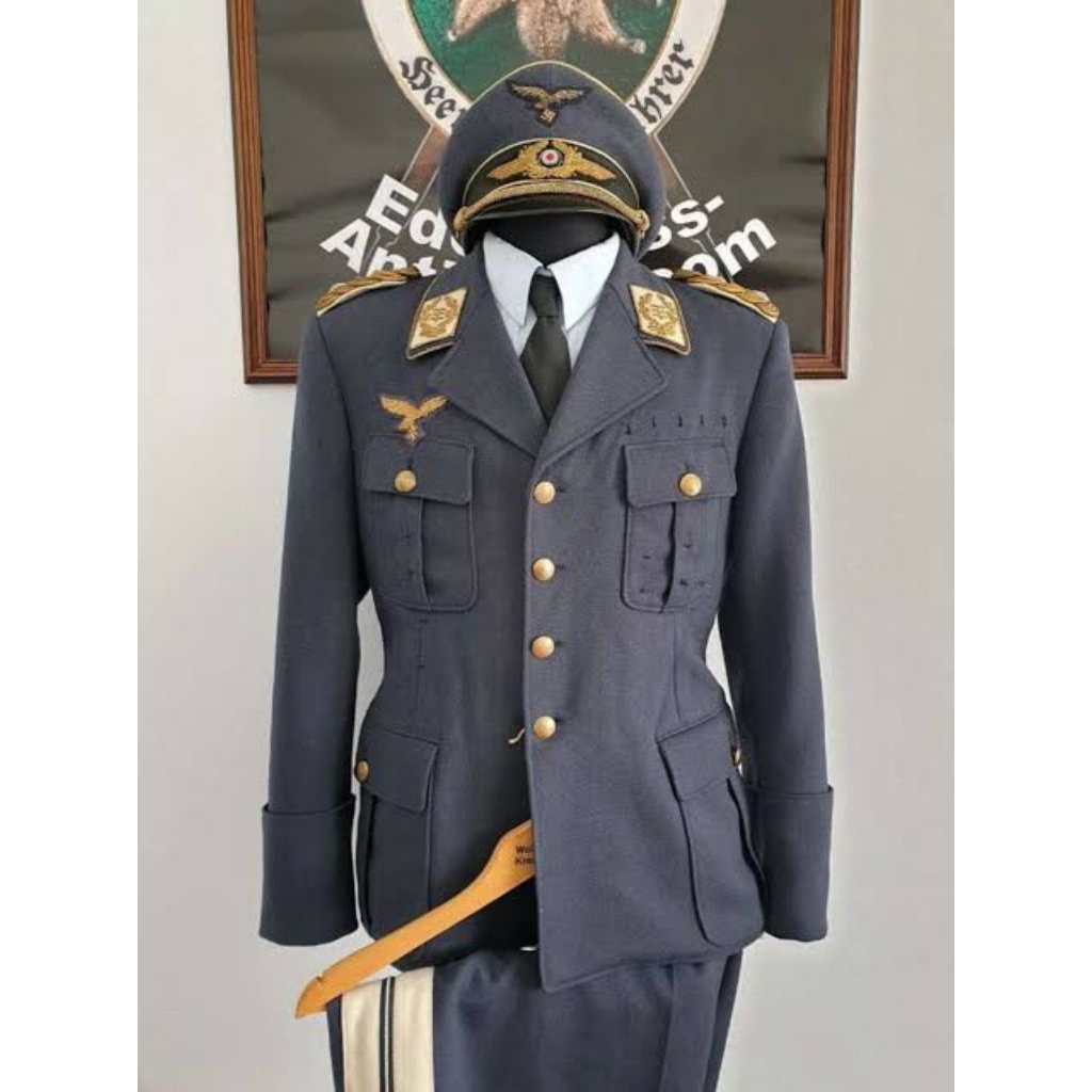 seragam tentara Jerman Luftwaffe ww2