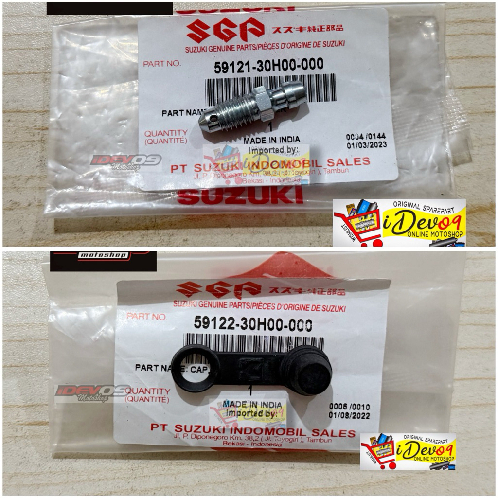 Baut Nepel Angin Kaliper Depan Bybre Satria Fu Fi GSX R S 150 Raider Fi SGP