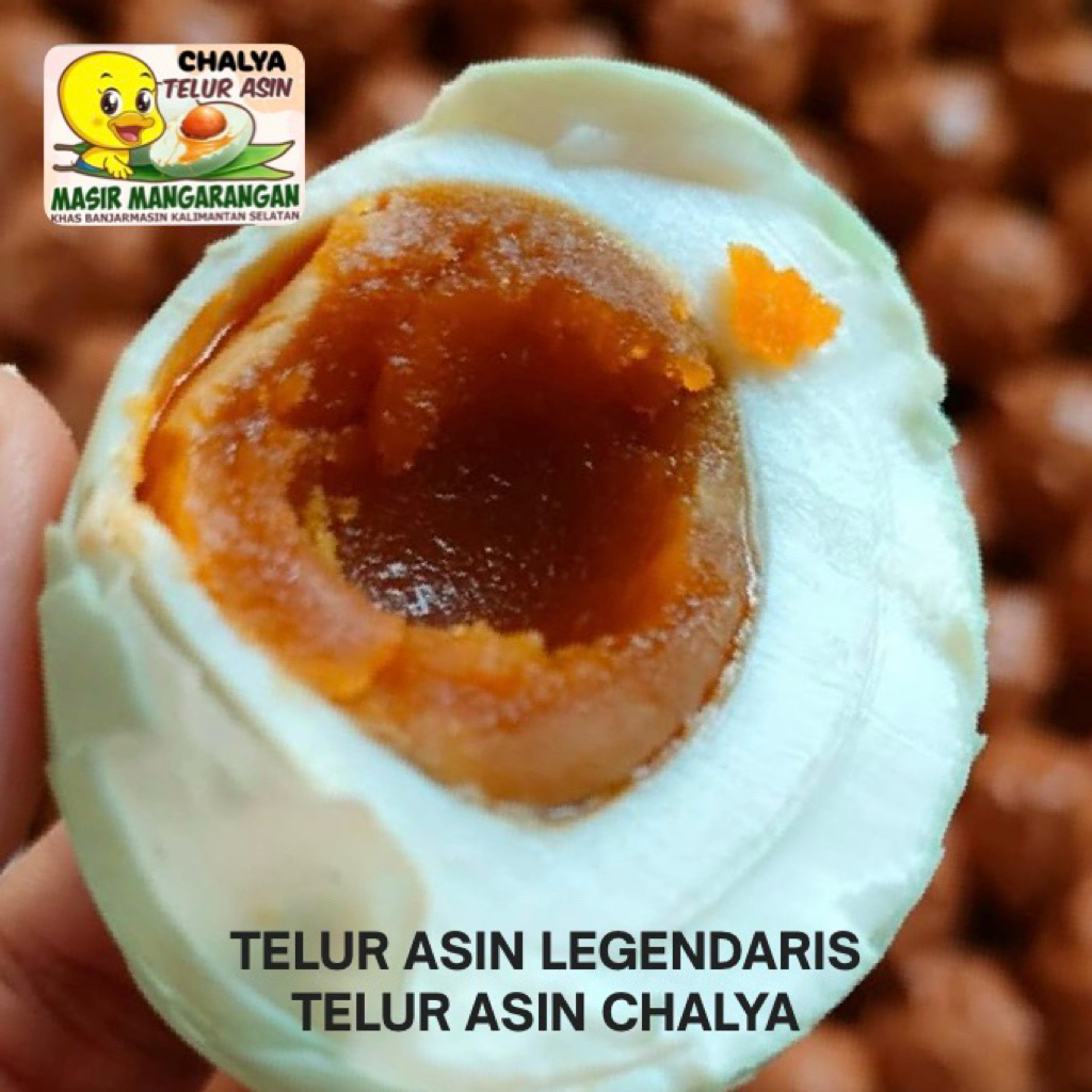 

Telur asin organic besar isi 20