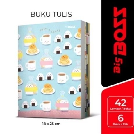 

BigBoss Buku Tulis 42 Lembar Isi 6 Buku
