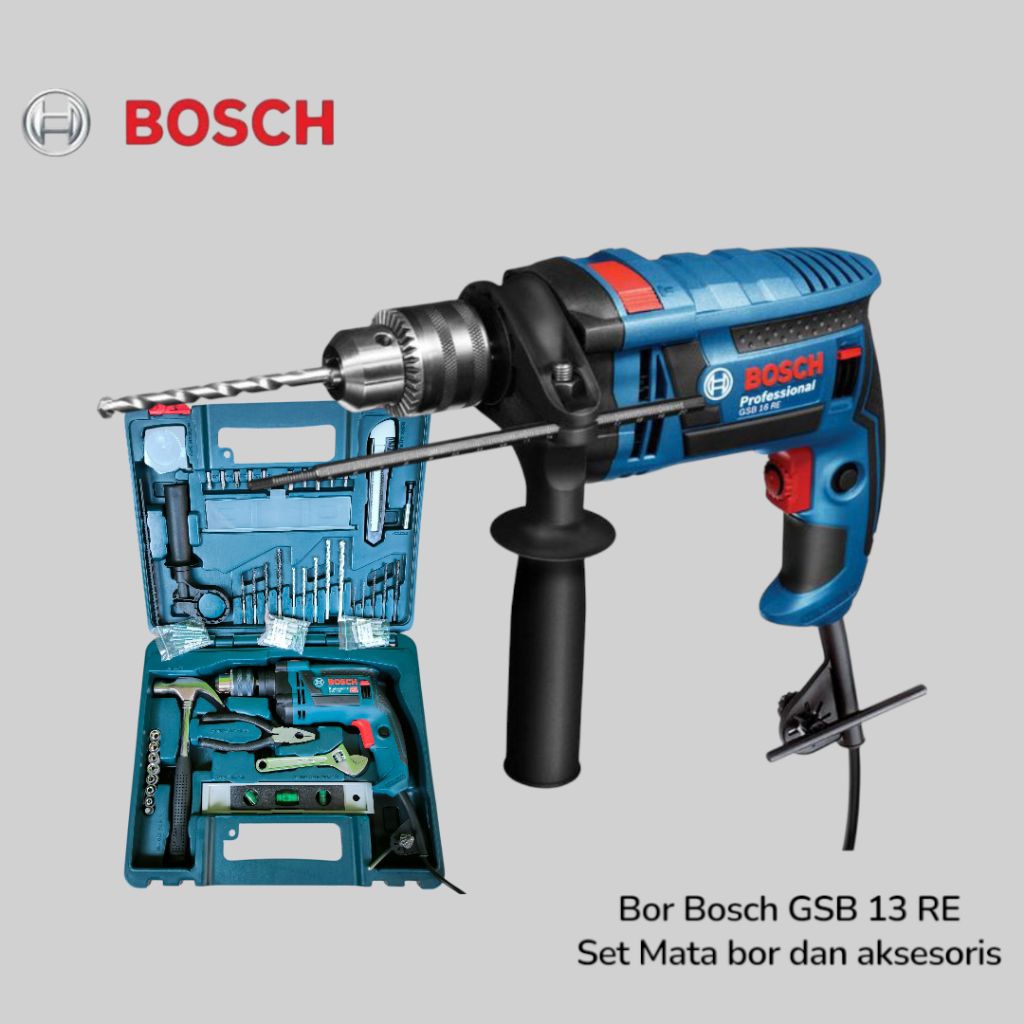 Bor Bosch GSB 13 Re Hammer Drill Bosch 13mm Bor Beton Bosch Impact Drill GSB 13Re