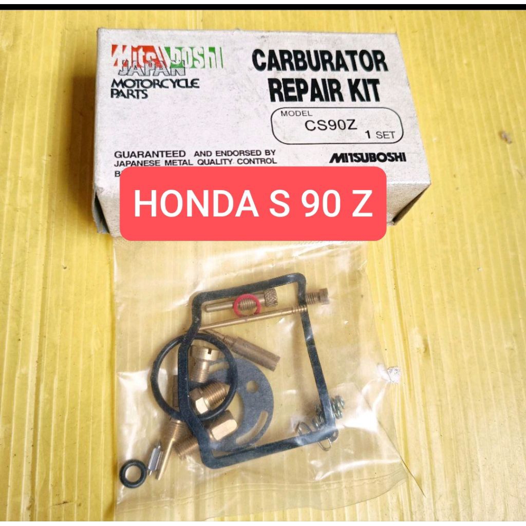REPAIRKIT KARBURATOR CARBURATOR HONDA 90 S 90 Z CS 90 Z