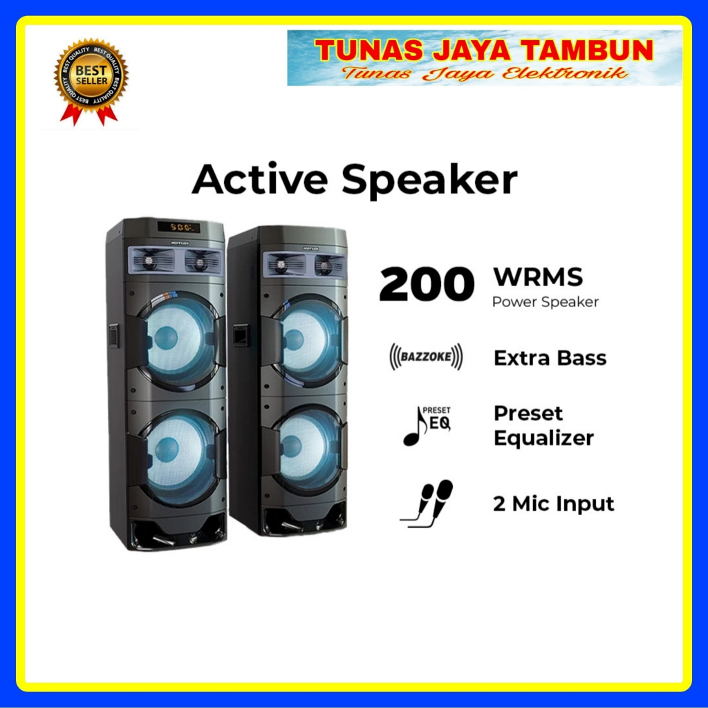 SPEAKER AKTIF POLYTRON PAS 10DF22 / POLYTRON PAS 10DF22 / SPEAKER BLUETOOTH POLYTRON PAS 10DF22