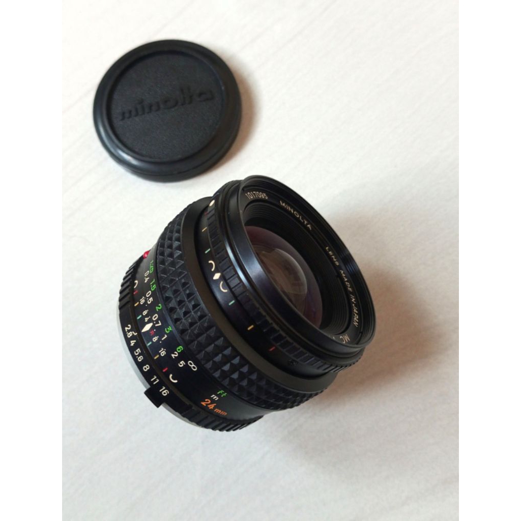 Minolta MC Rokkor VFC 24mm f2,8 VERY RARE Mount Minolta MD 