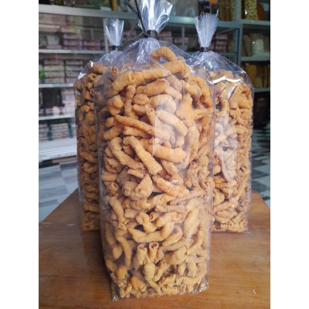 

Kripik Usus enak renyah dan tidak amis termurah 1kg