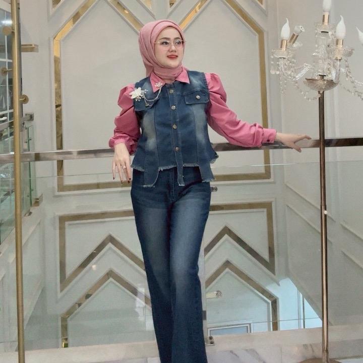 Ella Trendy Setelan Celana 3 in 1 Chantika