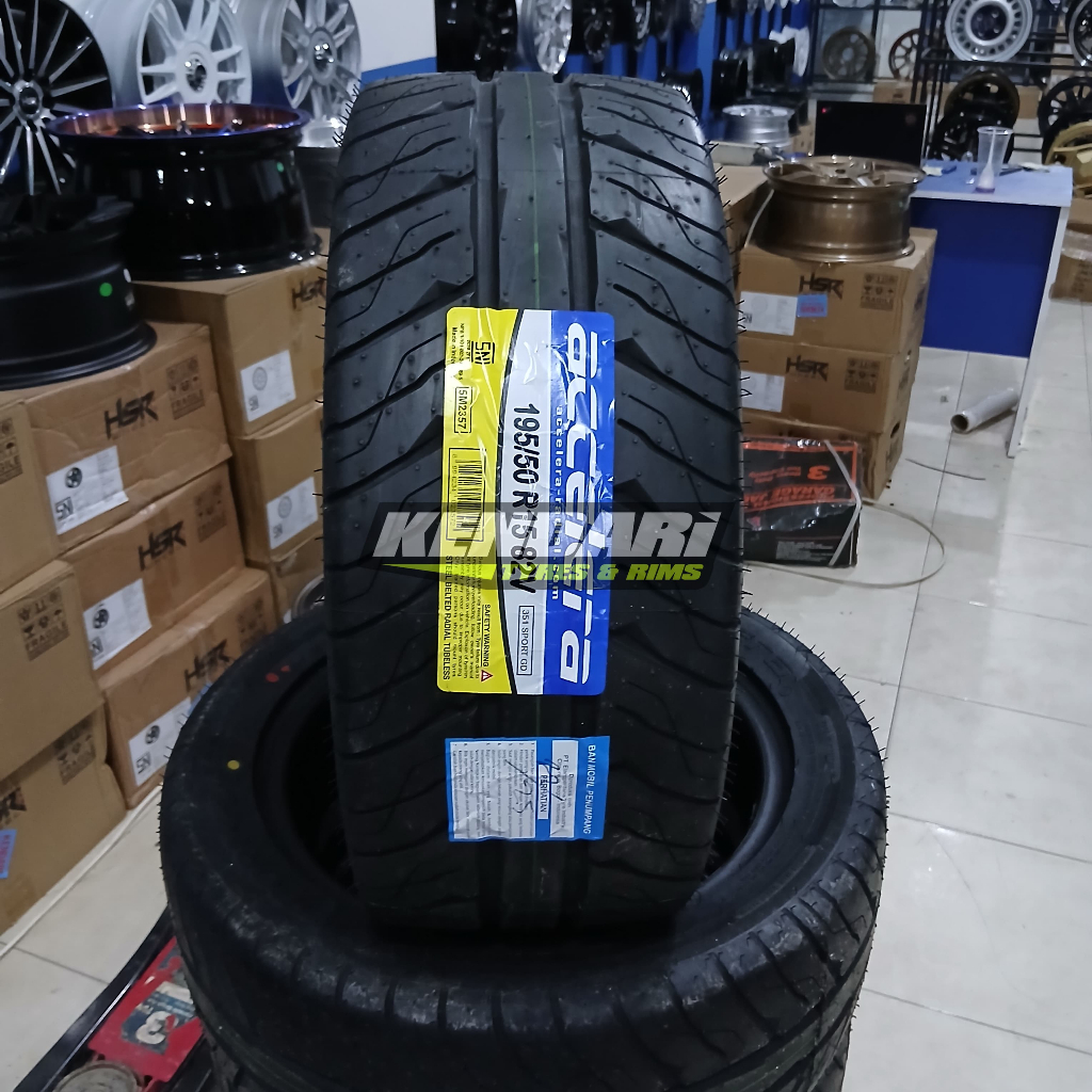 DIJUAL BAN MURAH SEMI SLICK MODEL SPORT UKURAN 195 50 15 351 GD SPORT COCOK BUAT STANDAR JAZZ AVANZA