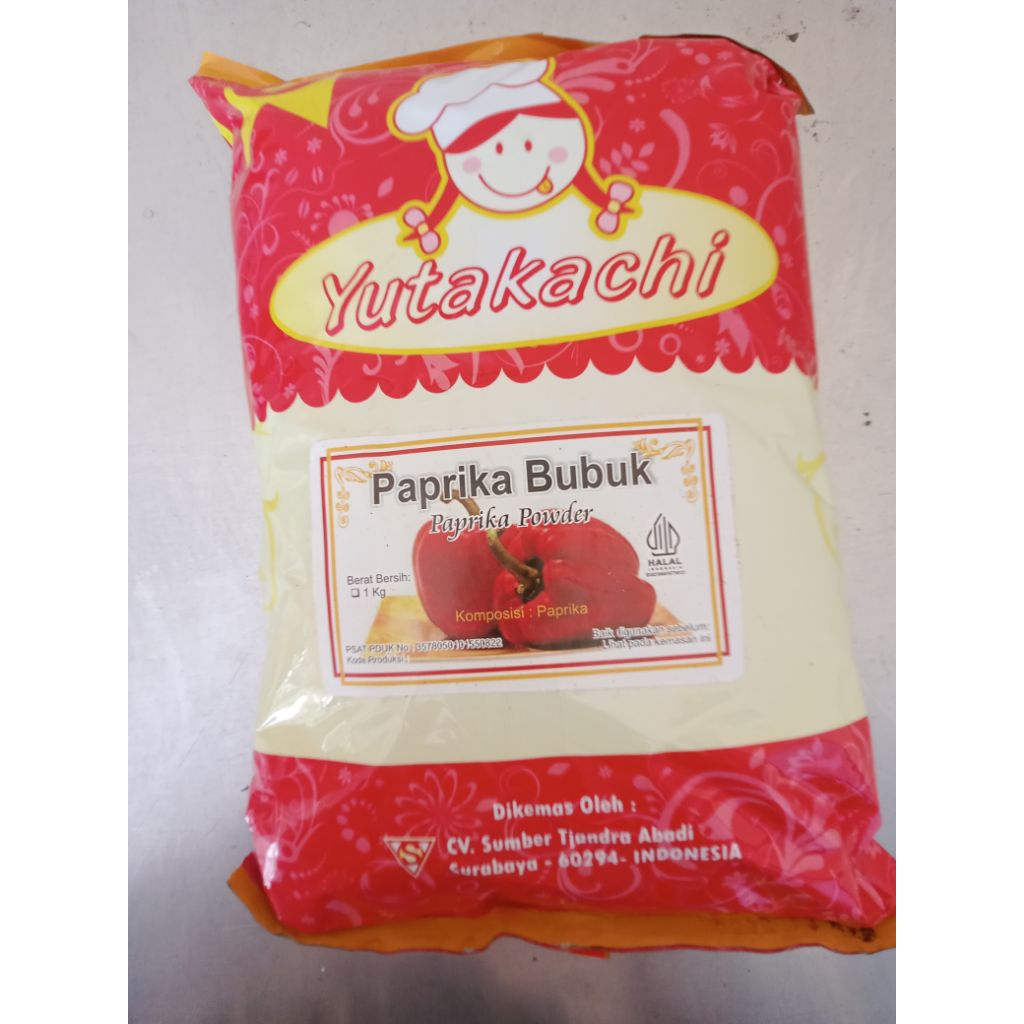 

Paprika bubuk Yutakachi 1 Kg