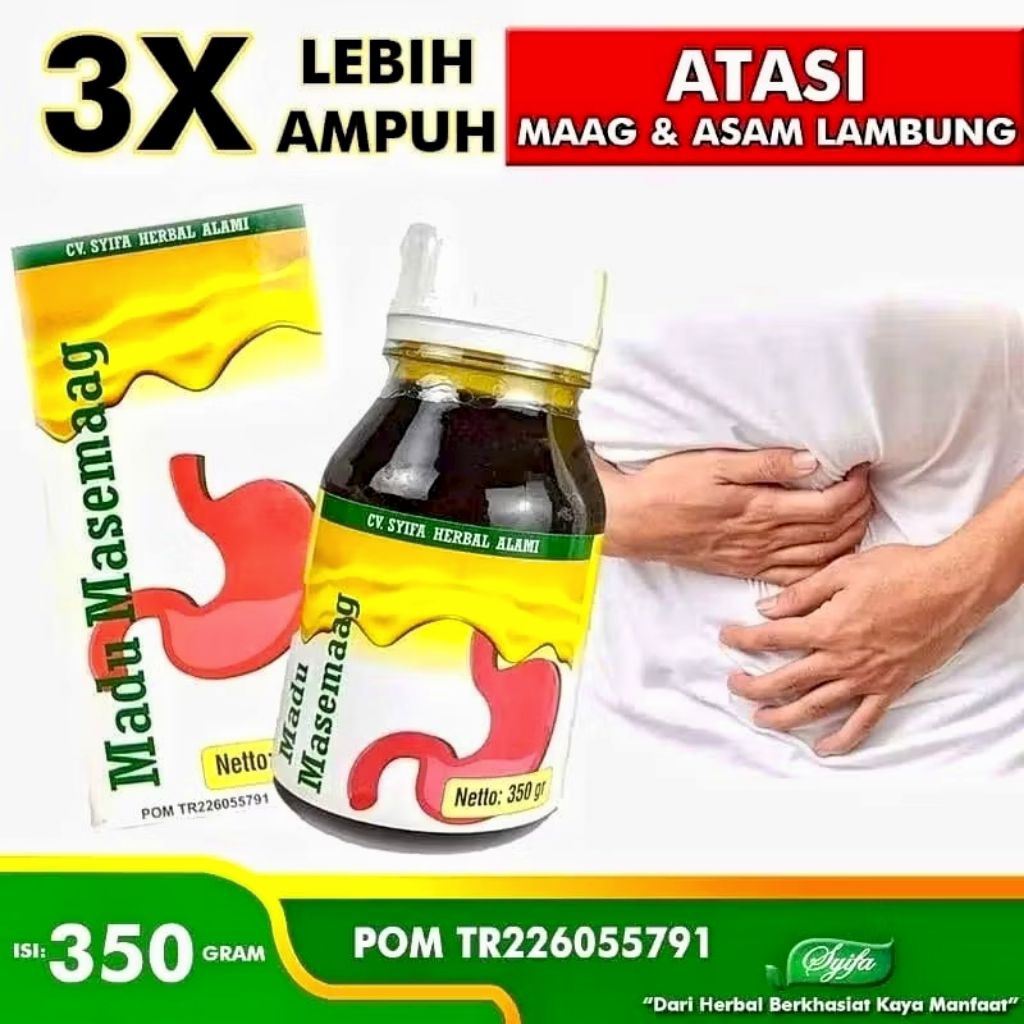 

MASEMAG (MADU KHUSUS MAAG DAN ASAM LAMBUNG)