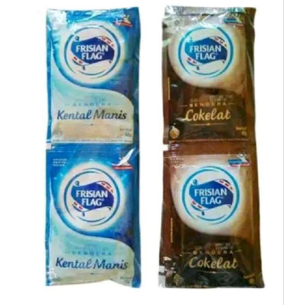 

Susu Kental Manis Frisian Flag Renceng Isi 6 Sachet Skm Rasa Vanilla Coklat Exp Sep - Nov 2025