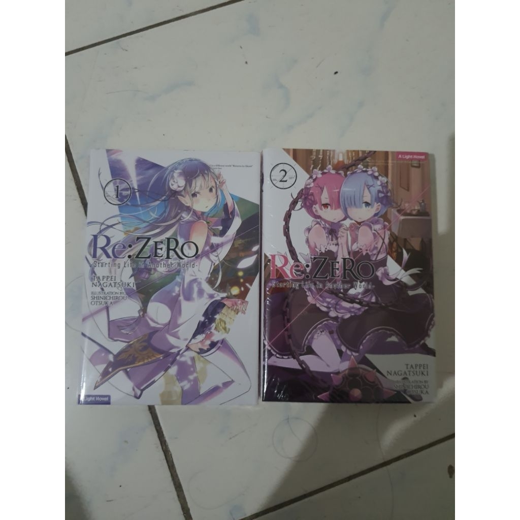 light novel Re:Zero Starting Life in Another World