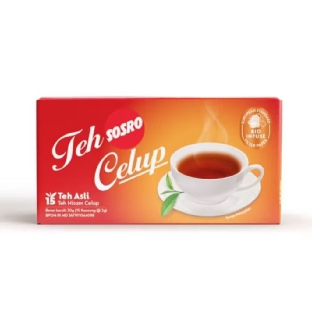 

Teh Celup Sosro Isi 15