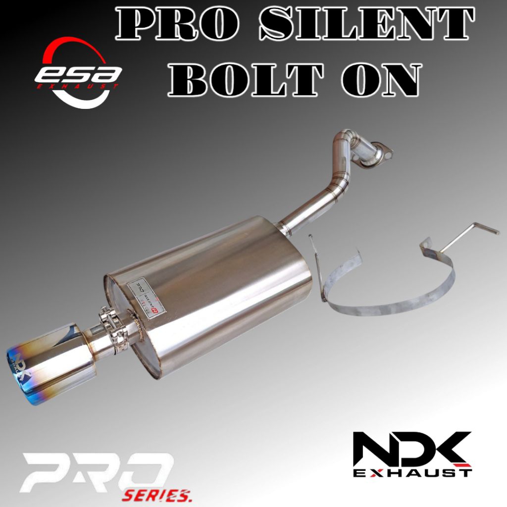 KNALPOT MOBIL RACING BOLTON NDK EXHAUST TYPE PRO SILENT R SEMUA MOBIL