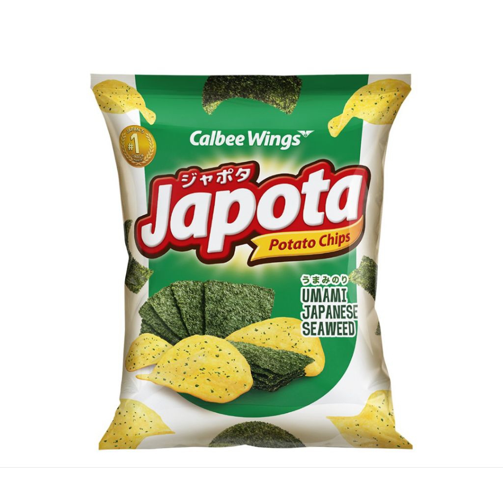 

Japota Keripik Kentang Umami Japanese Seaweed 68 gr
