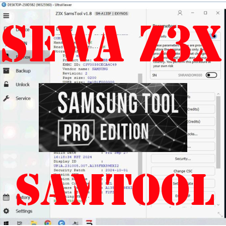 RENTAL SamsTool | Sewa Z3X SamsTool || 24 JAM || TERMURAH