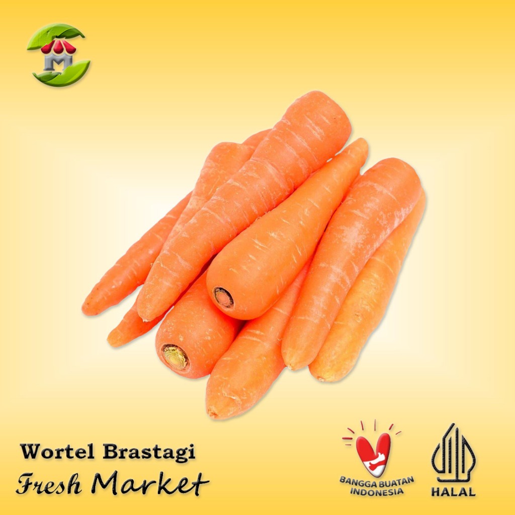 

[JAKBAR] Wortel Brastagi Pack 450gr - 500gr