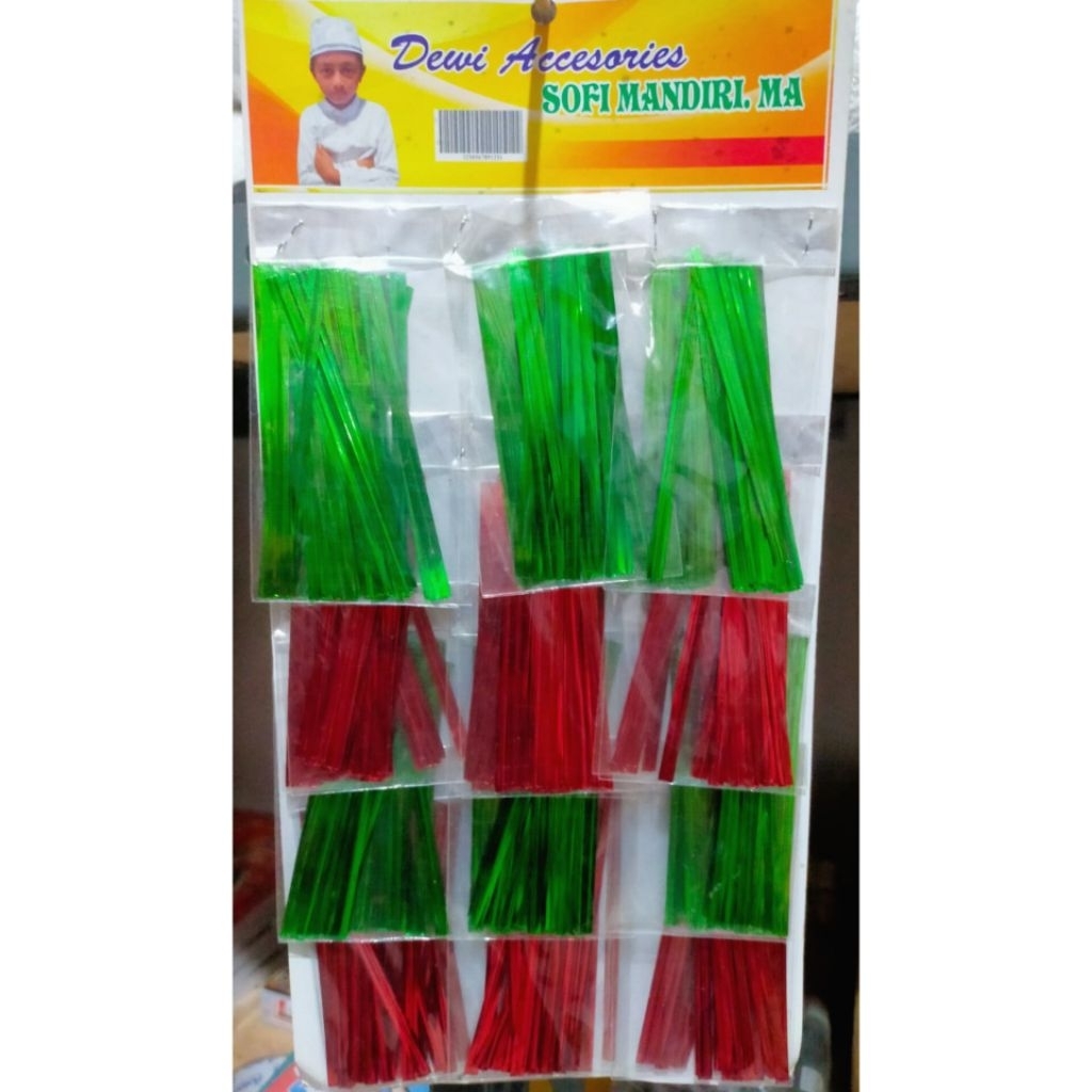 

Kawat Pita Mas ( 1 Renteng isi 24 Saset )