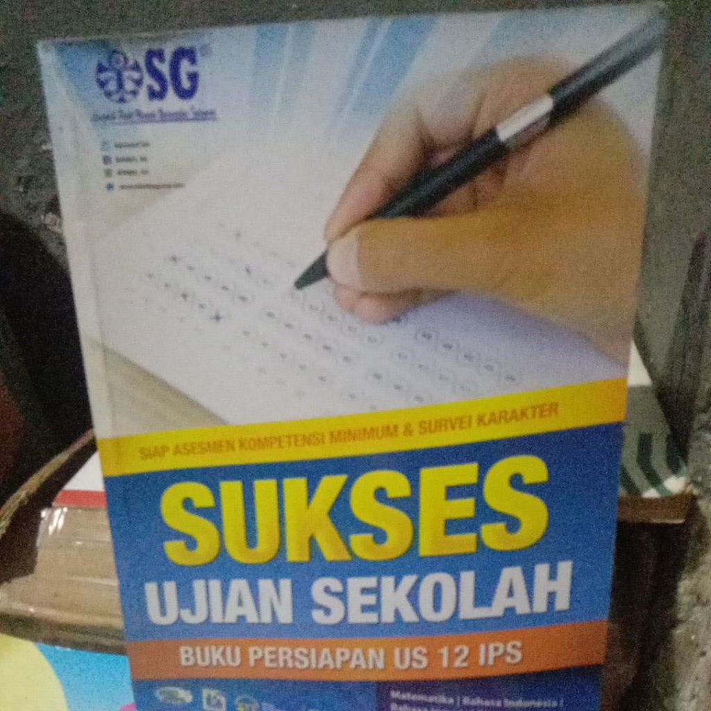 BUKU SUKSES UJIAN SEKOLAH BUKU PERSIAPAN US KELAS  12 IPS