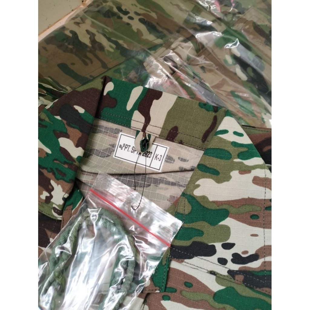Baju PDL Matra darat ORI Wol Tahan Lama/Baju Pdl Matra darat TNI AD