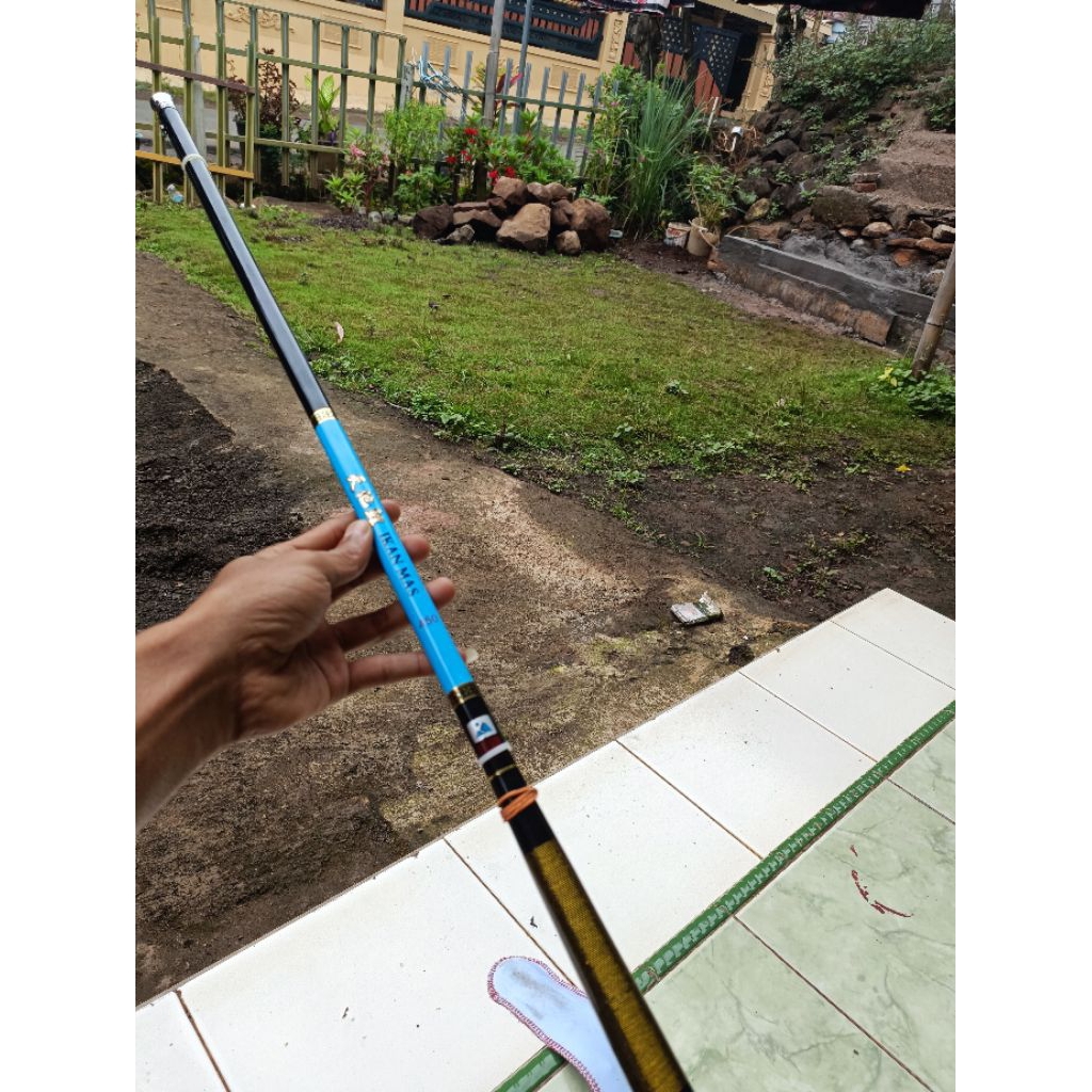 jorang pancing tegek koin ikan mas