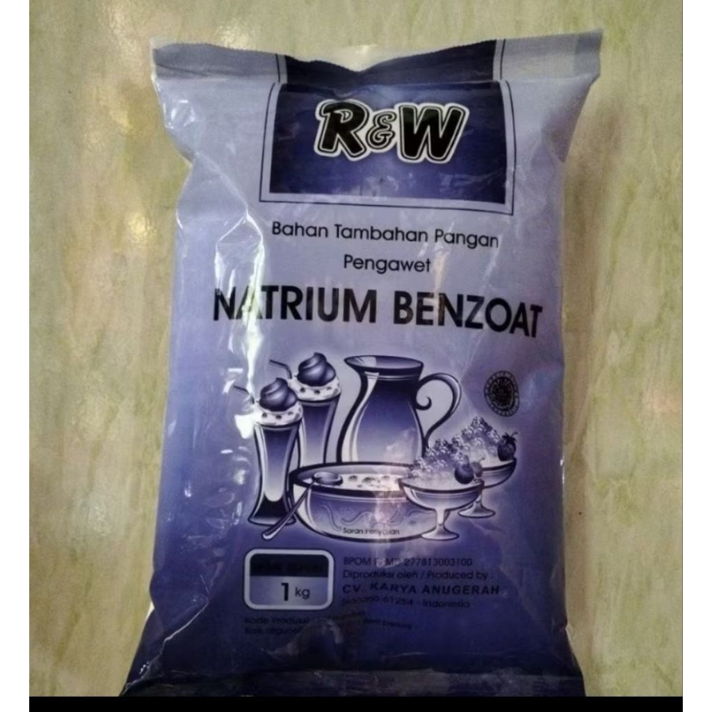 

Pengawet makanan benzoat repack 200gr