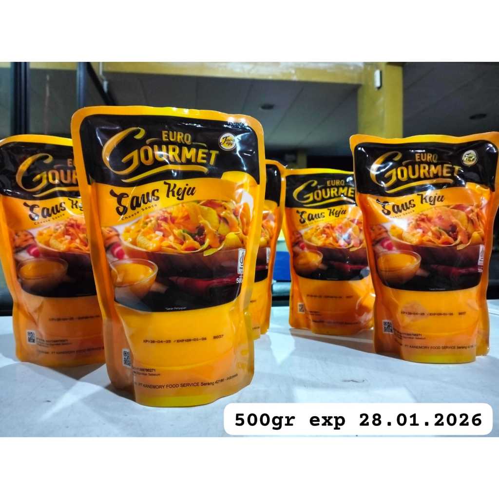 

Saus Keju Euro Gourmet Cheese Sauce by Cimory 500 Gr Termurah