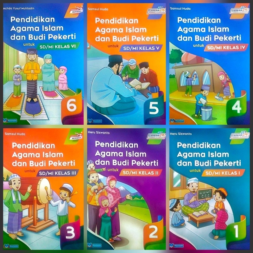 Pendidikan Agama Islam masmedia SD/MI kelas 1-6 KM