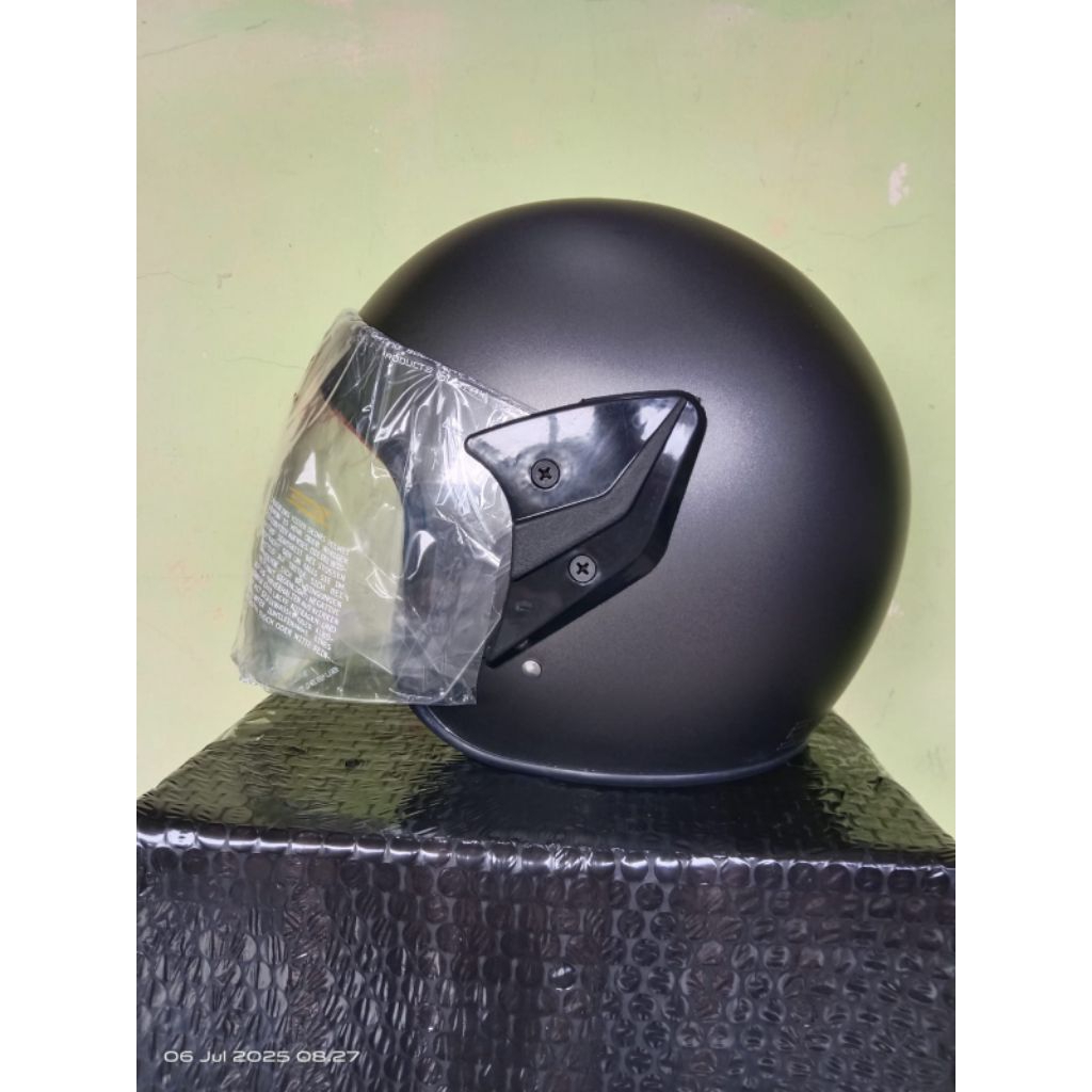 NEW HELM CEN CEN KOP POLOS UNTUK DEWASA UKURAN M SEDANG PRIA WANITA SNI