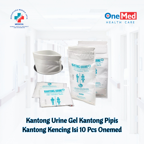 ONEMED Kantong Urine Gel | Urine Bag Plus Gel Per pack isi 10pcs