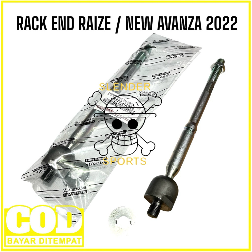 RACK END RAIZE - LONG TIE ROD ROCKY - RACK END NEW AVANZA 2022 - RACK END AVANZA NEW 2022